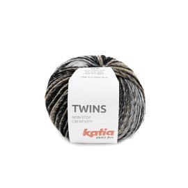 Katia Twins 150g 150 bruin-ecru bad 27273