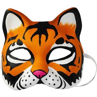 Masker Kat om zelf te versieren