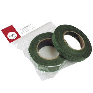 Rayher Flora-wikkelband, 27,5 m, 13 mm, 1 rol, olijf-groen