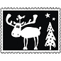 Rayher Stempel Kerstpost: Eland