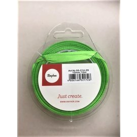 Rayher Satijnlint groen 10mm 10m