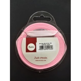 Rayher Satijnlint Roze 10mm 10m