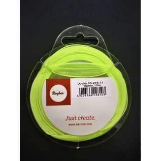Rayher Organzalint fluogeel 15mm 10m