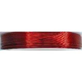 Crea Metal Alu draad 0.7 mm, 25 m, Rood