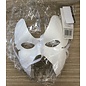 Papieren maskers Vlinder 2st.