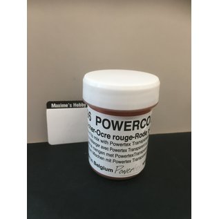 Powertex Powercolor 40ml. rode oker 0096