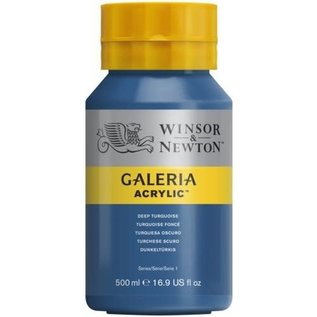 Winsor&Newton Winsor & Newton Galeria Acrylic, Deep Turquoise 500ml.