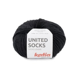 Katia United socks 10 Zwart bad 34389