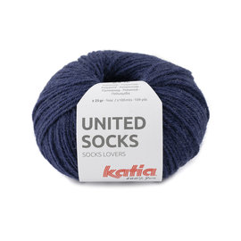 Katia United socks 11 Donker blauw bad 34390
