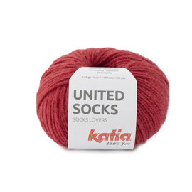 Katia United socks 18 Aardbeirood bad 34397
