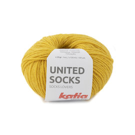 Katia United socks 19 Mosterdgeel bad 34398