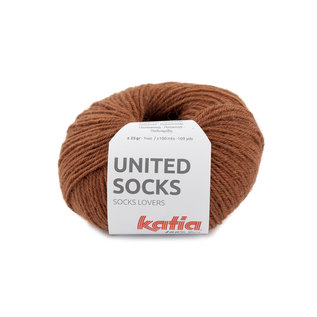 Katia United socks 2 Roestbruin bad 34399