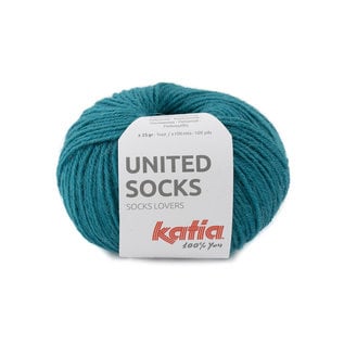 Katia United socks 23 Groenblauw bad 34403