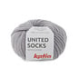 Katia United socks 8 Medium grijs bad 34410