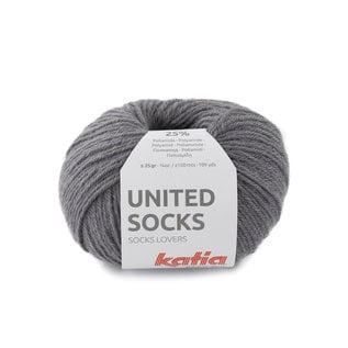 Katia United socks 9 Donker grijs bad 34411