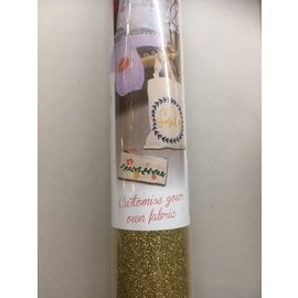 Flex thermo-adhésif 30.5x122cm glitter Goud