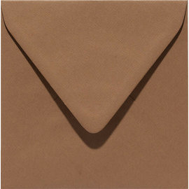 envelop Original 140x140mm nootbruin 105 grams 6st.