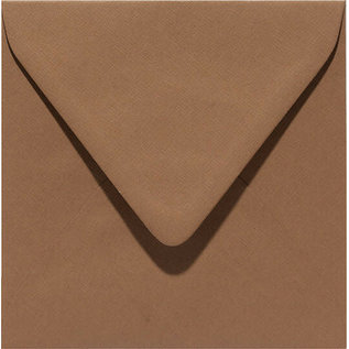 envelop Original 140x140mm nootbruin 105 grams 6st.