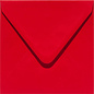 enveloppen vierkant 140x140mm red 6st.