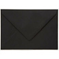 enveloppen Recycled zwart 125x180mm 6st.