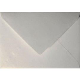 enveloppen C6 Pearlwhite 114x162mm, 6st.