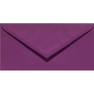 envelop 110x220mm-DL Original aubergine 105 grams 50st.