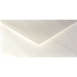 envelop Original Metallic 110x220mmDL Pearlwhite 120 grams 50st.
