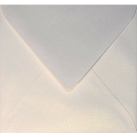 enveloppen Original Metallic 160x160mm Pearlwhite 120 grams 50st.