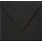 envelop 160x160mm recycled kraft zwart 100 grams 50st.