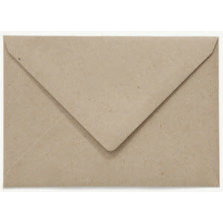 enveloppen Recycled grijs 156x220mm, 6st.