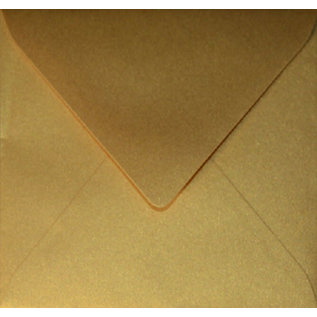 envelop Original Metallic 140x140mm Super Gold 120 grams 25st.