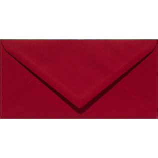 envelop 110x220mm-DL Original kerstrood 105 grams 50st.