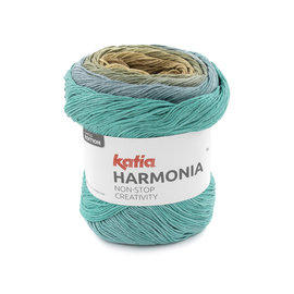 Katia Harmonia 209 Groen-Waterblauw-Beige bad 35503