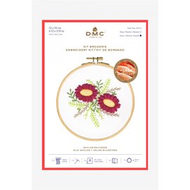 DMC kit broderie Dahlias Sauvages