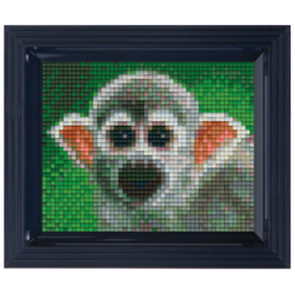 Pixelpakket - Doodskop-aapje met 36 pixelmatjes