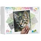 PixelHobby Pixelpakket 4 basisplaten en ± 100 pixelmatjes - Kitten