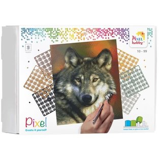 PixelHobby Pixel kit Wolf | 9 basisplaten