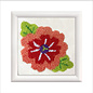 Small Punch met frame wit Spring Bloom