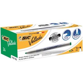 Bic Velleda: Whiteboardmarker "1721" fijne ronde punt - Groen - PER STUK