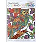 Coloring Coloriage - FLOWERING OWL 23x30cm