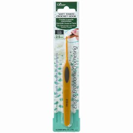 Clover Soft touch haakpen 2,5mm