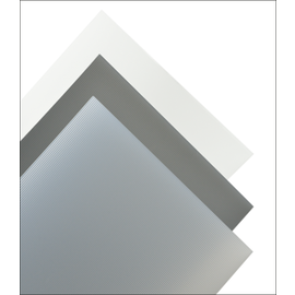 Glashelder Mat PVC 0.28mm 194x320mm