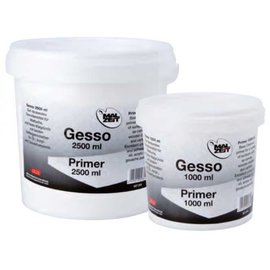 Gesso - wit 1 liter