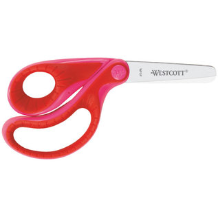 schaar Westcott Ergo soft grip junior roze