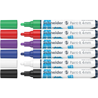 Schneider Acryl Marker Schneider Paint-it 320 4mm etui 6st.