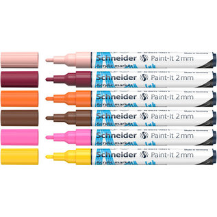 Schneider Acryl Marker Schneider Paint-it 310 2mm etui 6st.