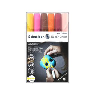 Schneider Acryl Marker Schneider Paint-it 310 2mm etui 6st.