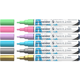 Schneider Acryl Marker Schneider Paint-it 310 2mm etui 6st.