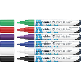 Schneider Acryl Marker Schneider Paint-it 310 2mm etui 6st.