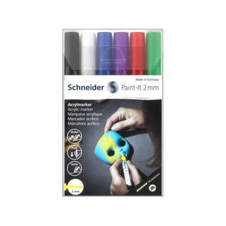 Schneider Acryl Marker Schneider Paint-it 310 2mm etui 6st.